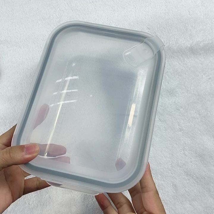 Oven Safe China Manufacturer Takeaway Glass Food Containers With Snap