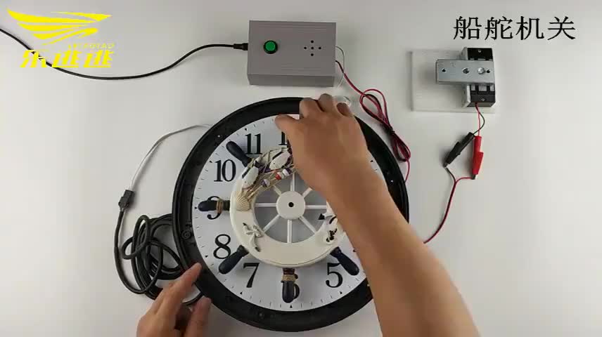 Многокруглый руль по часовой стрелке. Поворотный цветочный горшок с защитой от