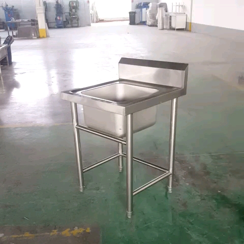 Montage Küche Edelstahl Waschbecken Arbeit Tisch/mobile Küche Utility