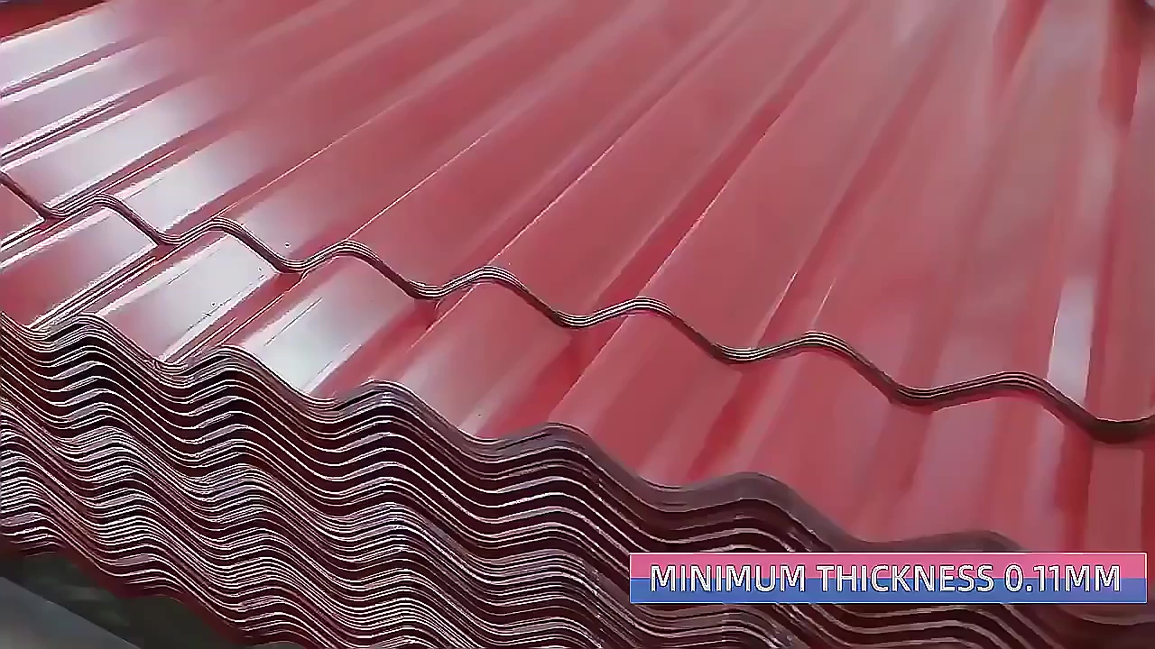 24 26 Gauge Corrugated Steel Roofing Sheet Color Coated Steel Galvanized Steel Sheet Corrugated