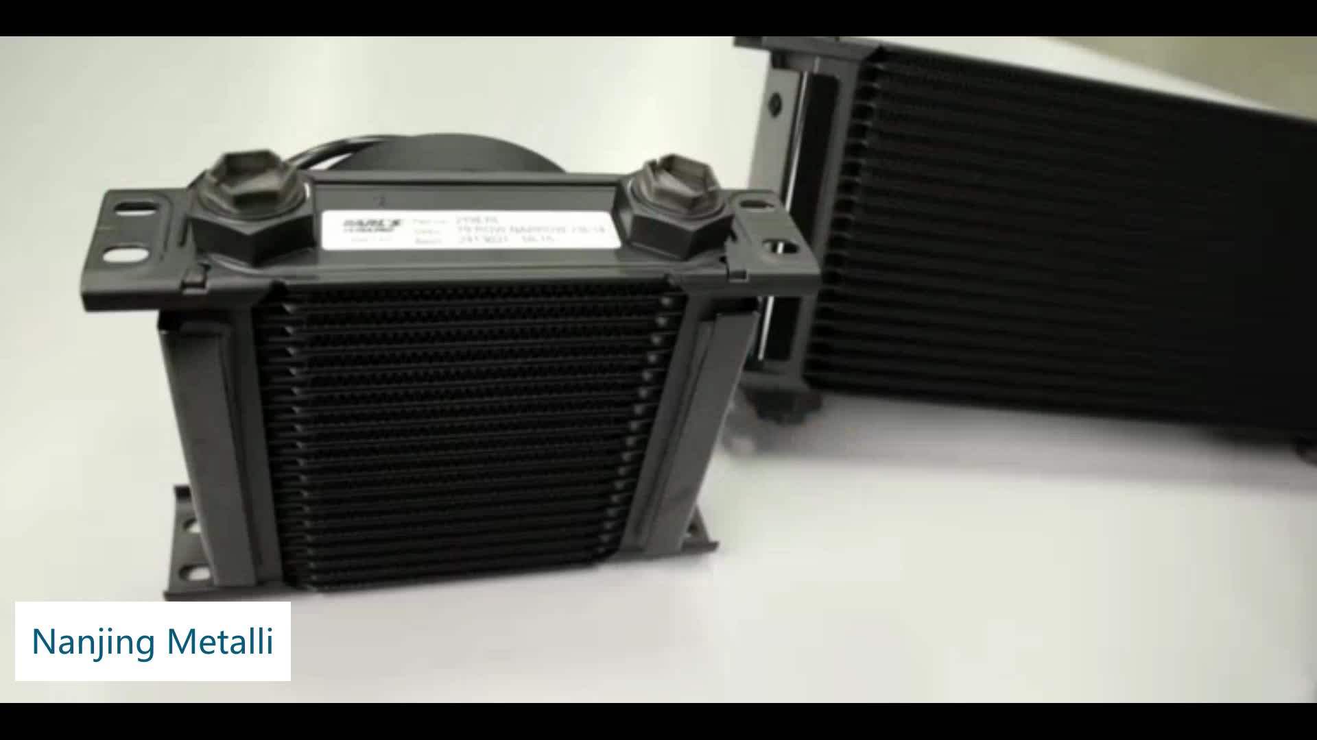 Industrial Hydraulic Aircooled Oil Cooler Plate Heat Exchanr With Pump