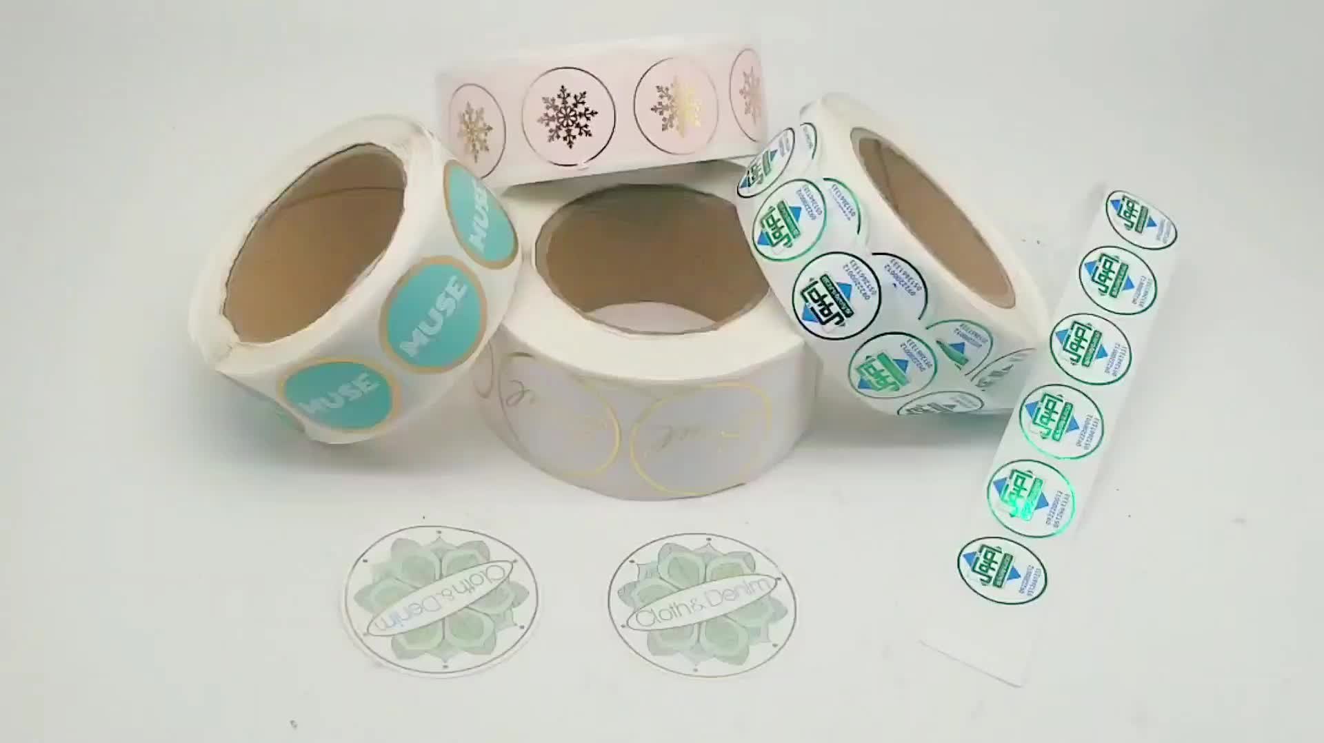 Custom Adhesive Private Label Packaging Personalized Vinyl Waterproof