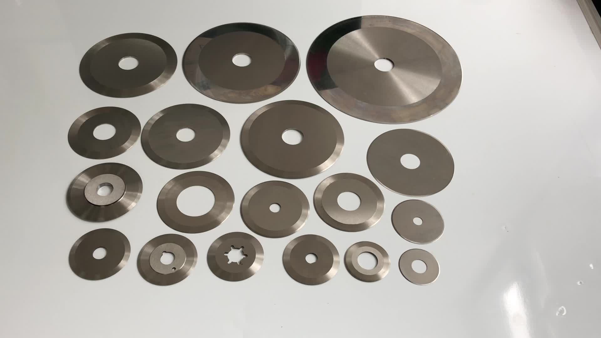Circular Slitter Blade Round Knives For Cutting Leather Buy Foam