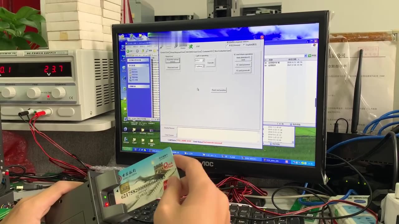 Вставной Rfid/IC/магнитный EMV ATM киоск считыватель и запись кредитных карт для казино