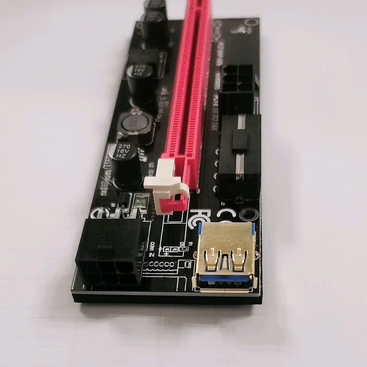 VER 009S PCI-E 1X a 16X LER, Tarjeta Extensora VER009S, Adaptador