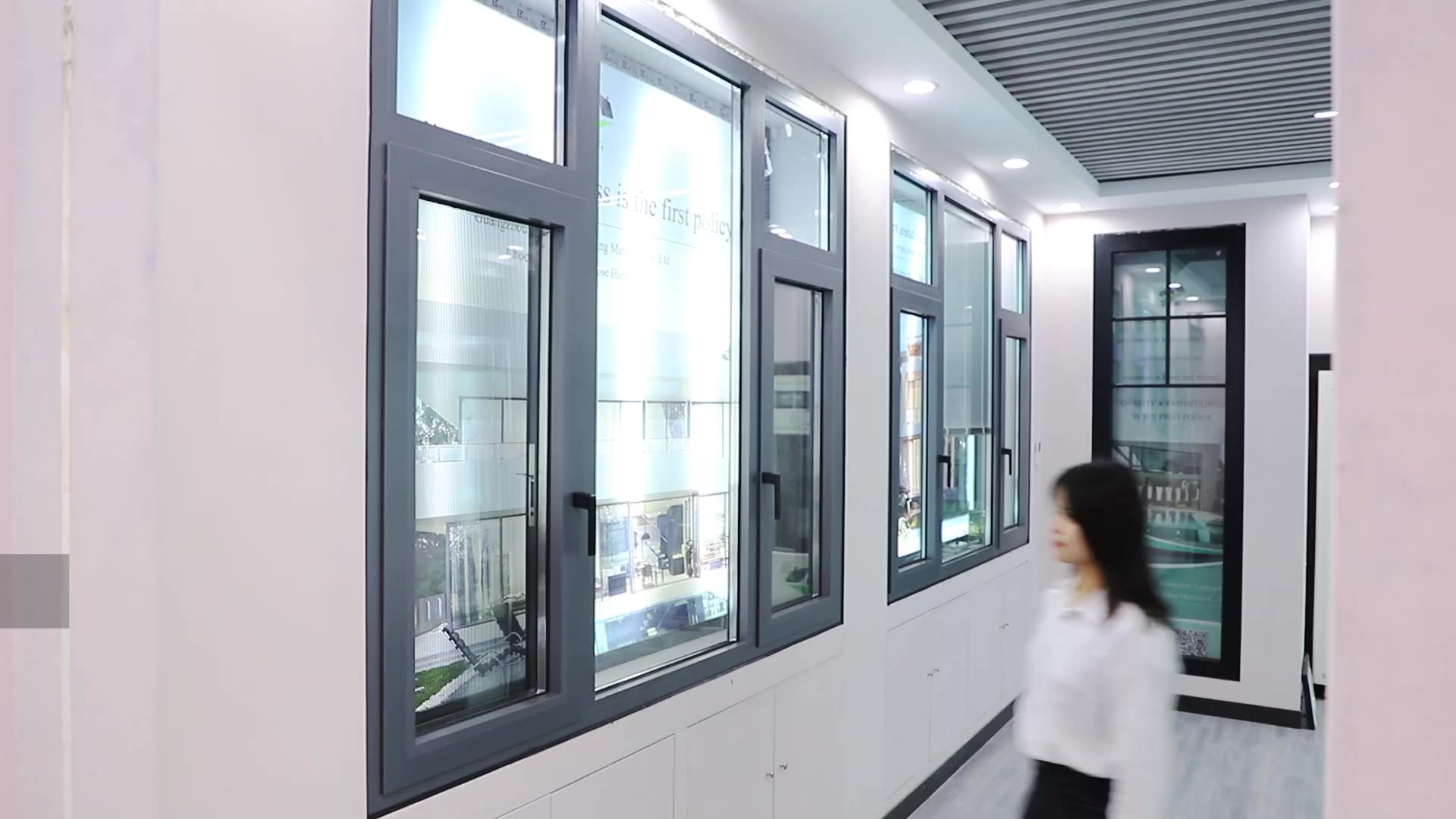 Mjl European Top Brand Hardware Pvc Triple Glass Casement Windows With Shutter Tempered Glass