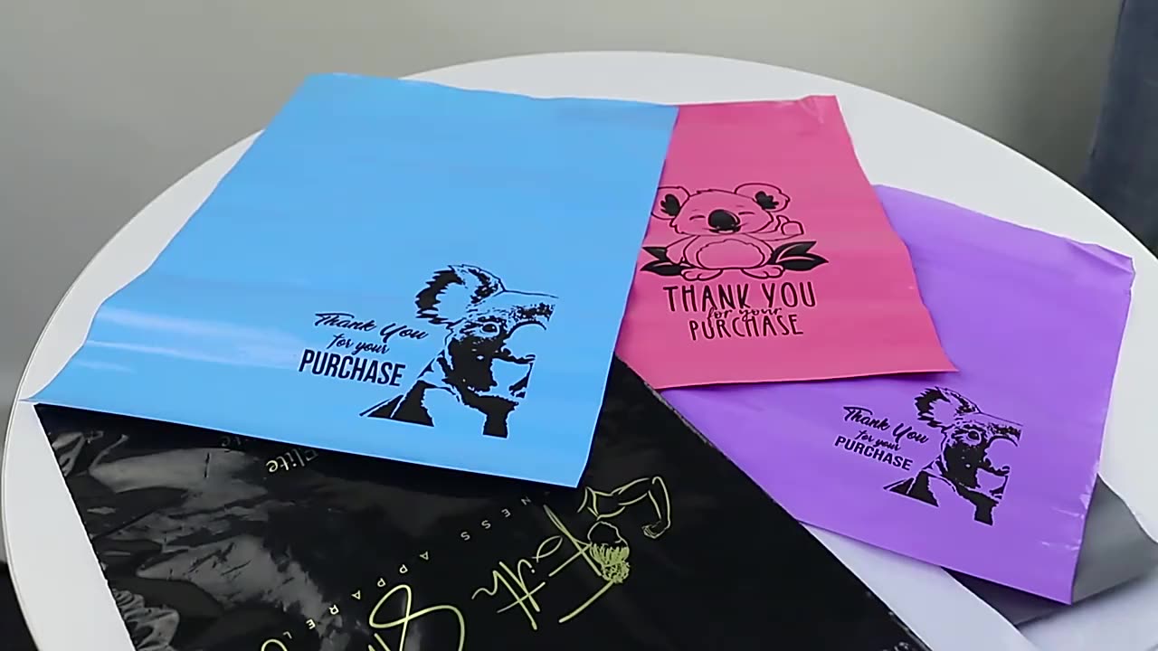 High Quality Recyclable Compostable Mailer Large Hot Sale Black Eco