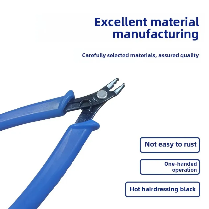Blue Black positioning bead pliers household hook pliers diy jewelry accessories positioning bead gadget in stock