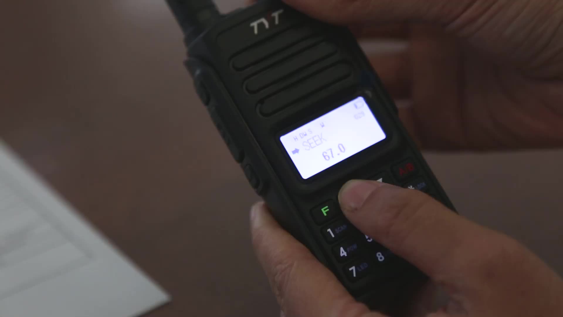 Long Range Walkie Talkie Tyt Thuv98 10w Walkietalkie Scanner Radio