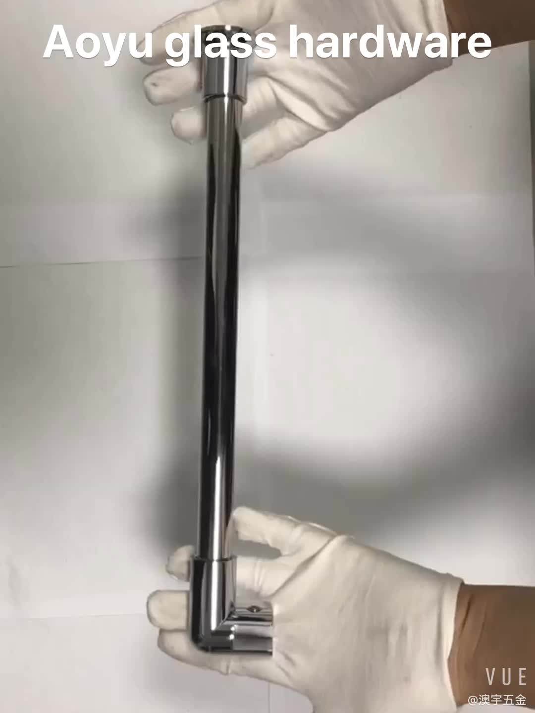 High Quality Adjustable Stainless Steel Shower Support Bar Glass Shower