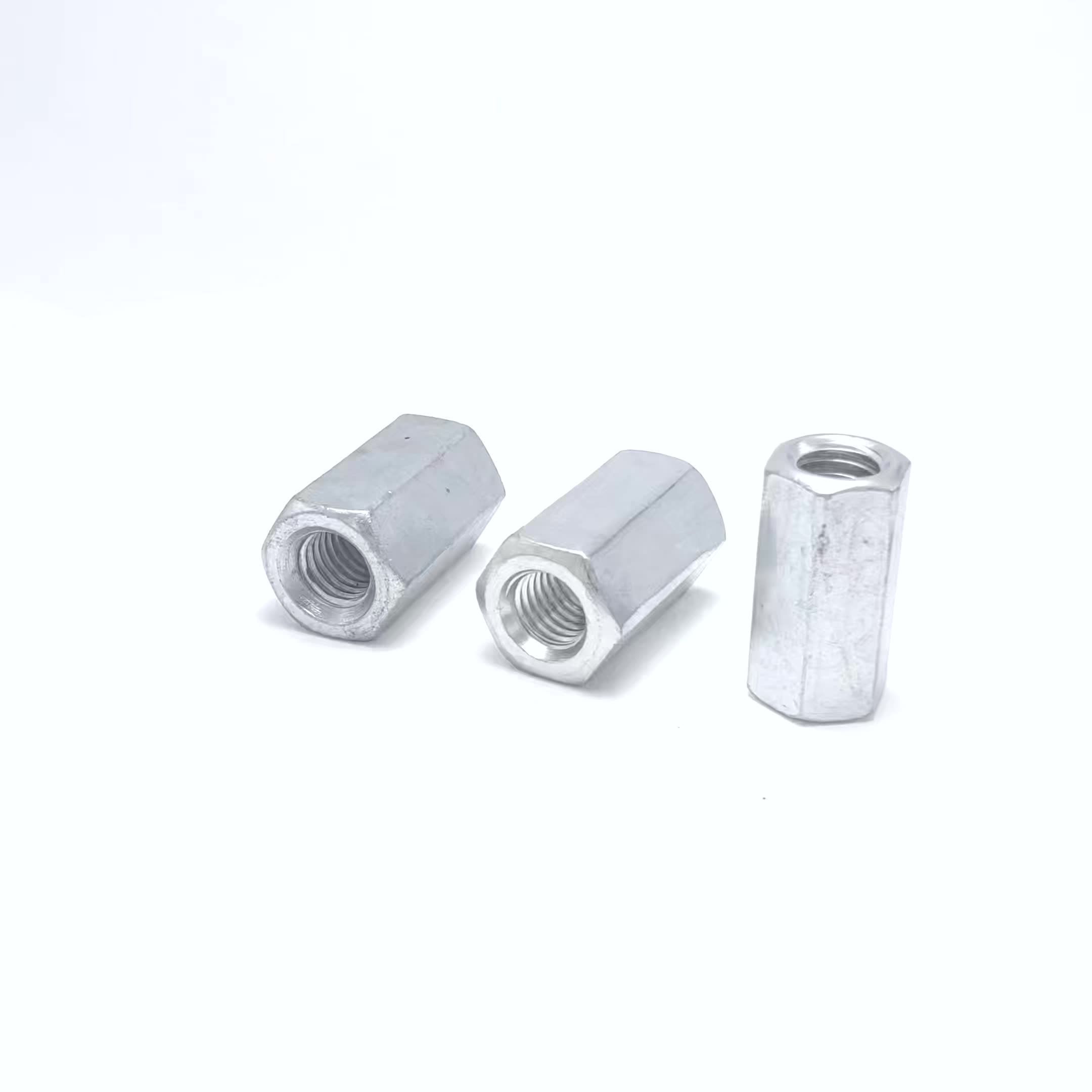 Din6334 Long Nut Hex Nuts Galvanized Hexagon Coupling Nuts Buy