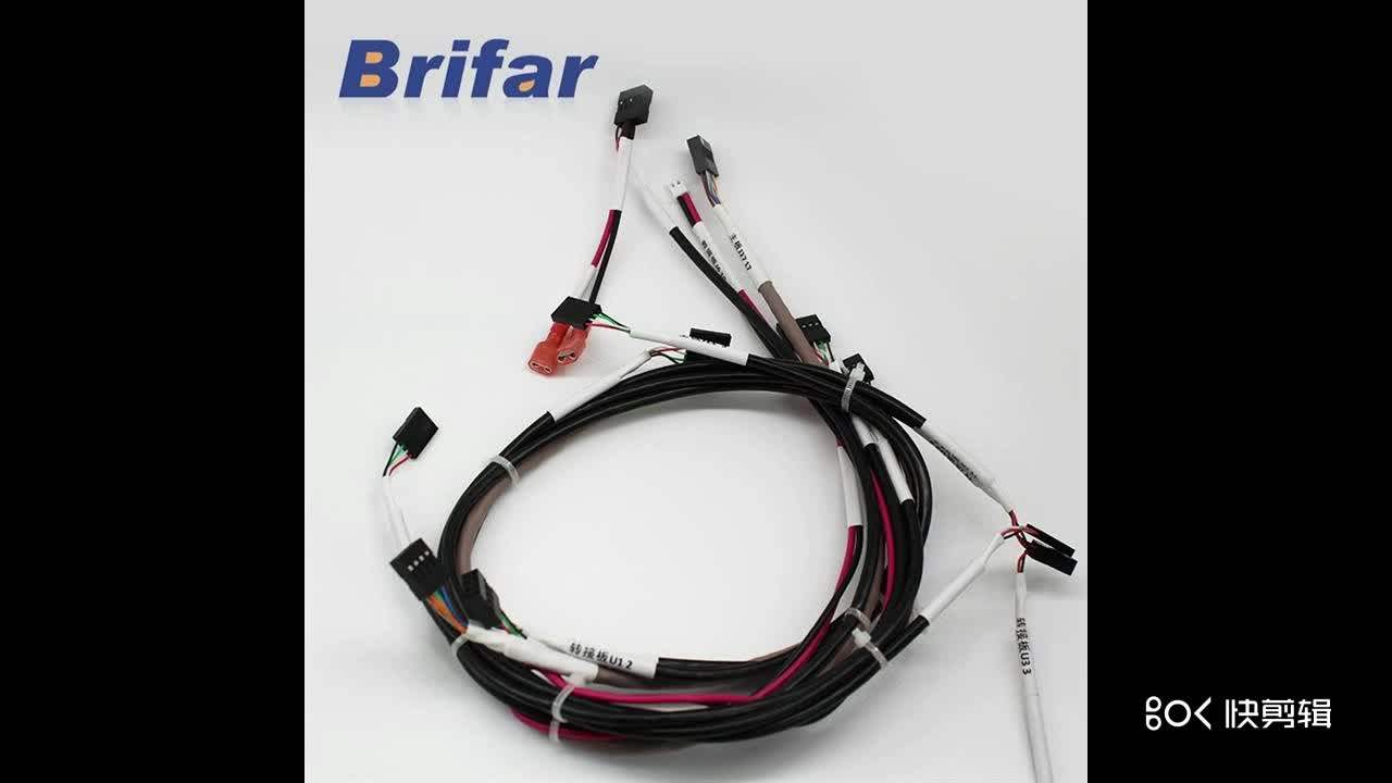 Custom 6 Pin Jst Gh 1.25mm Connector Industrial Electrical Led Light