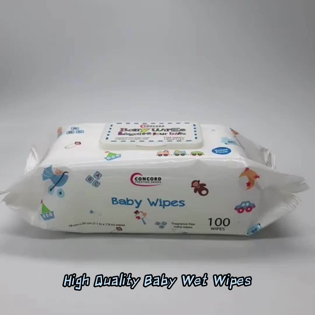Custom Pampers Sensitive Water Based Baby Diaper Wipes Unscented Baby's