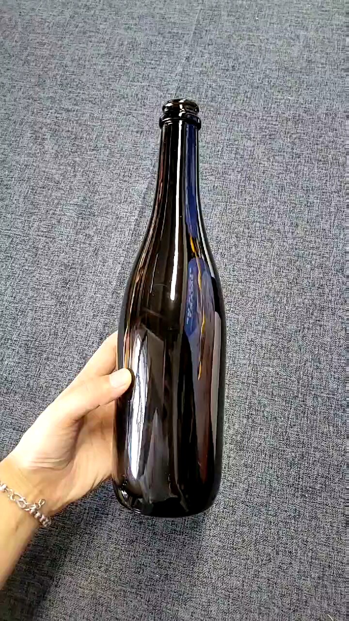 750ml Round Amber Empty Red Wine Bottle Manufacturers Glass Wine Bottles Wholesale Buy Empty