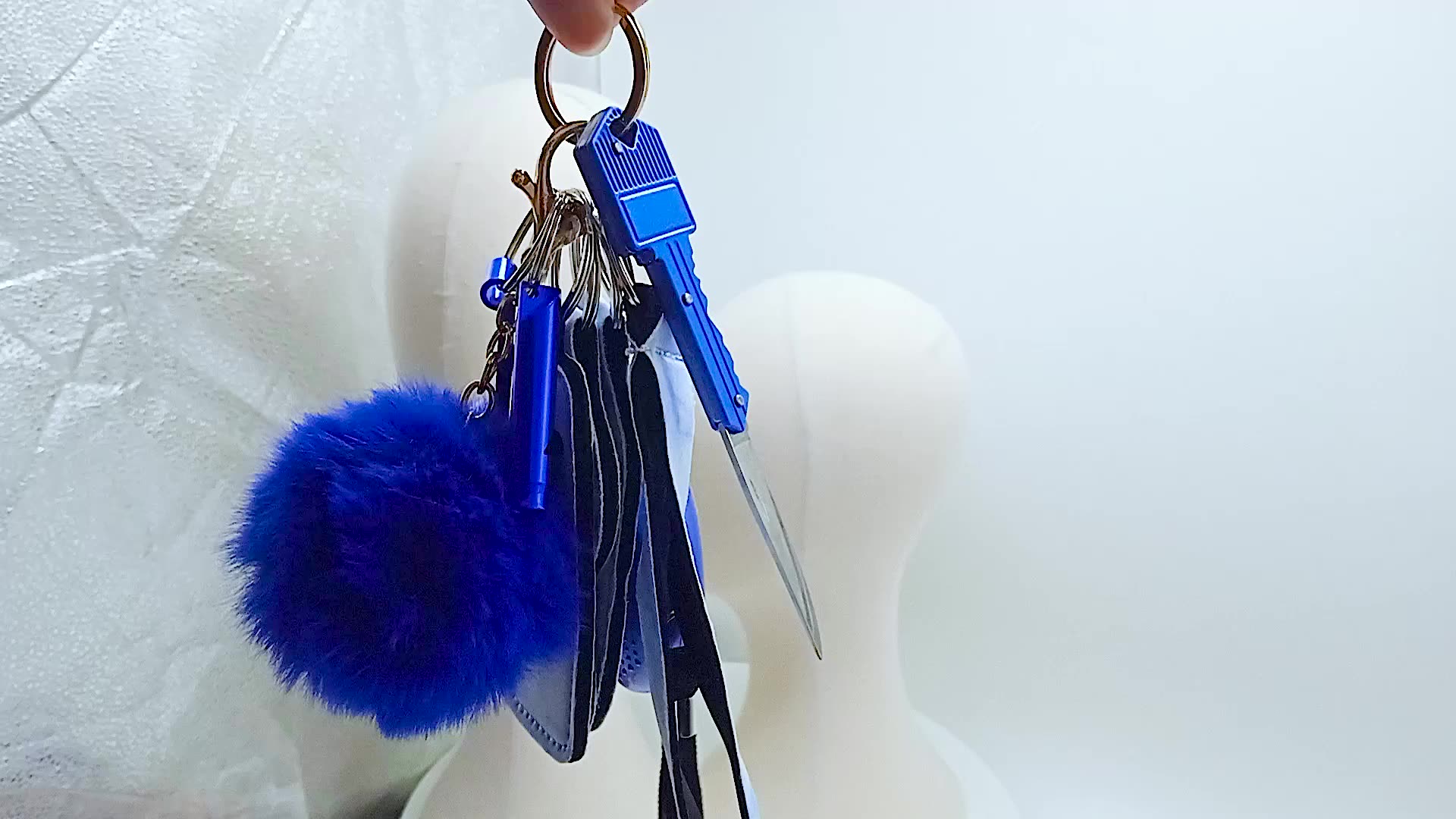 Safety Keychain Set Wholesal Self Defense Keychain Bulk Alarm Knife