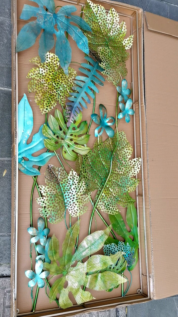 3d Modern Creative Leaves Design Wall Hanging Decoration Pendant