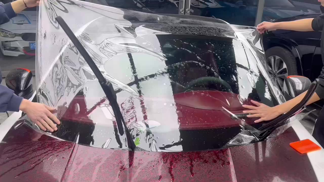 Stek Car Front Windshield Filmcustom High Hydrophobic Sand Proof Nano