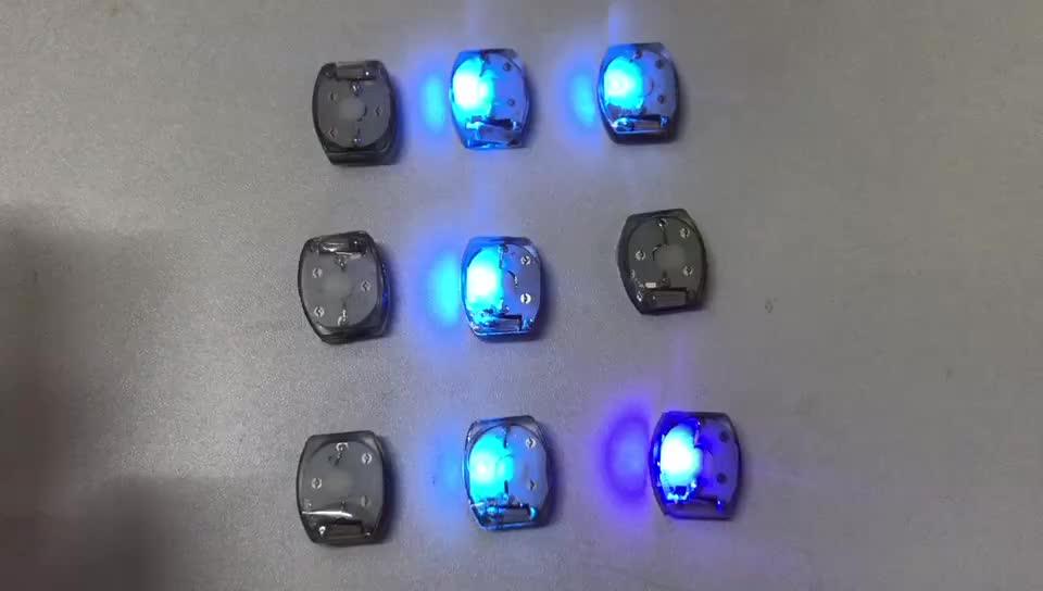 Colorful Program Flash Led Clip Shoe Lights For Runners Buy Led Shoe