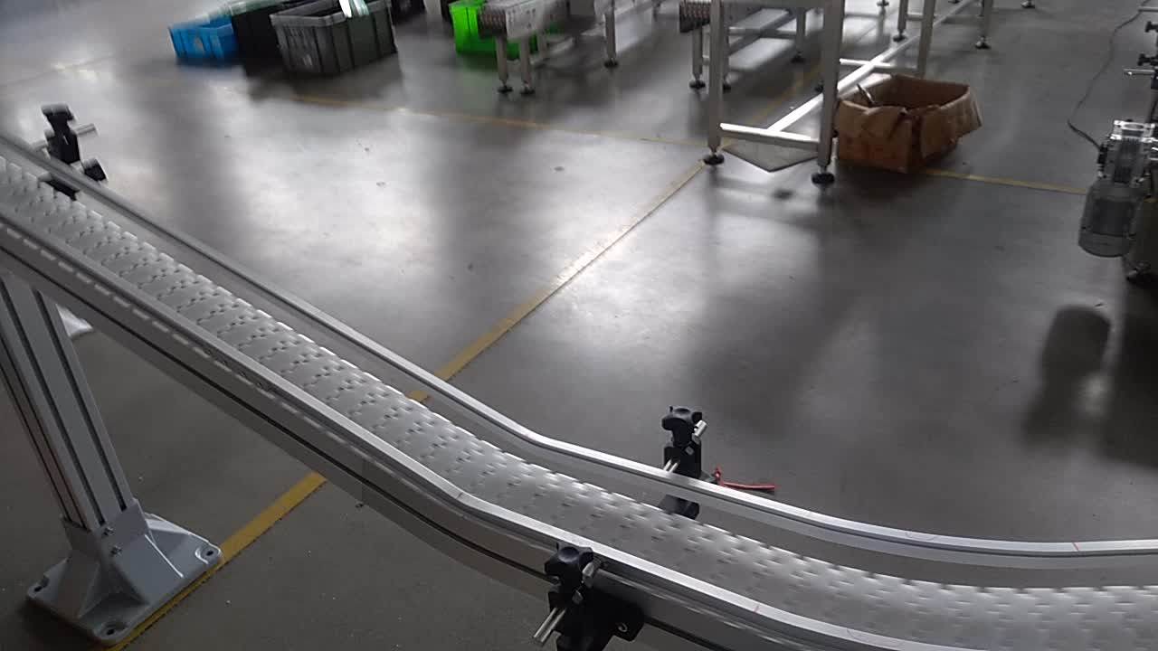 Drive Unit And Idler Unit 83mm Plain Chain Flexible Conveyor Chain