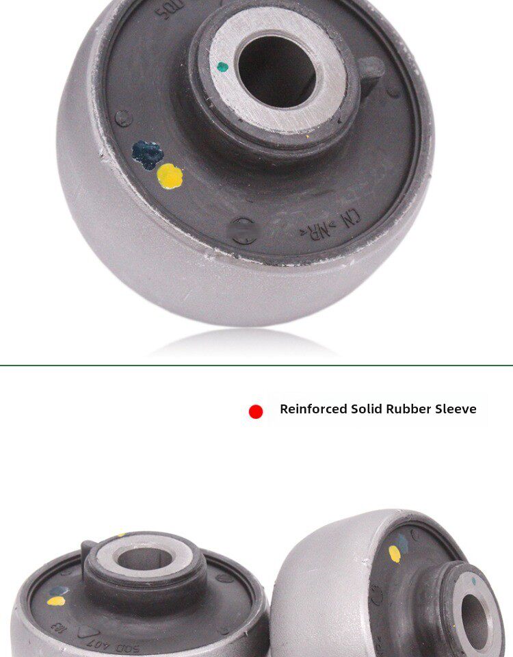 Рука рукавом 奥迪a3探歌岳途观l新明锐速派柯迪亚克mqb平台下悬挂三角摆臂胶套