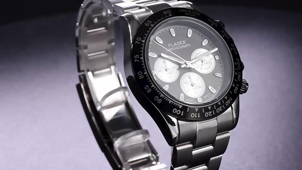 RICOMPENSA Orologi quadrati alla moda da uomo Cinturino in acciaio inossidabile Data Giorno Orologio da polso da uomo casual impermeabile  1511