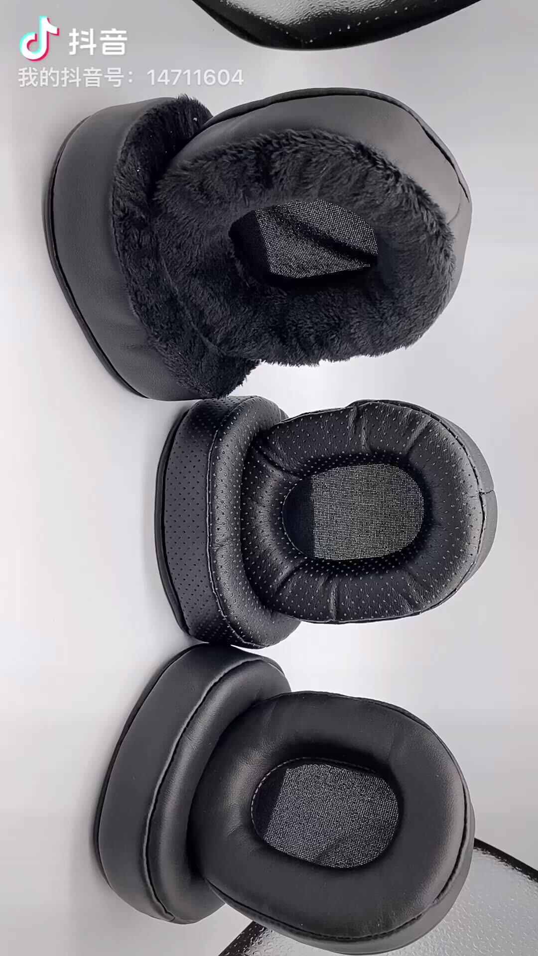 Кожаные амбушюры для игровой гарнитуры Plantronics RIG 800HD (2 шт.)