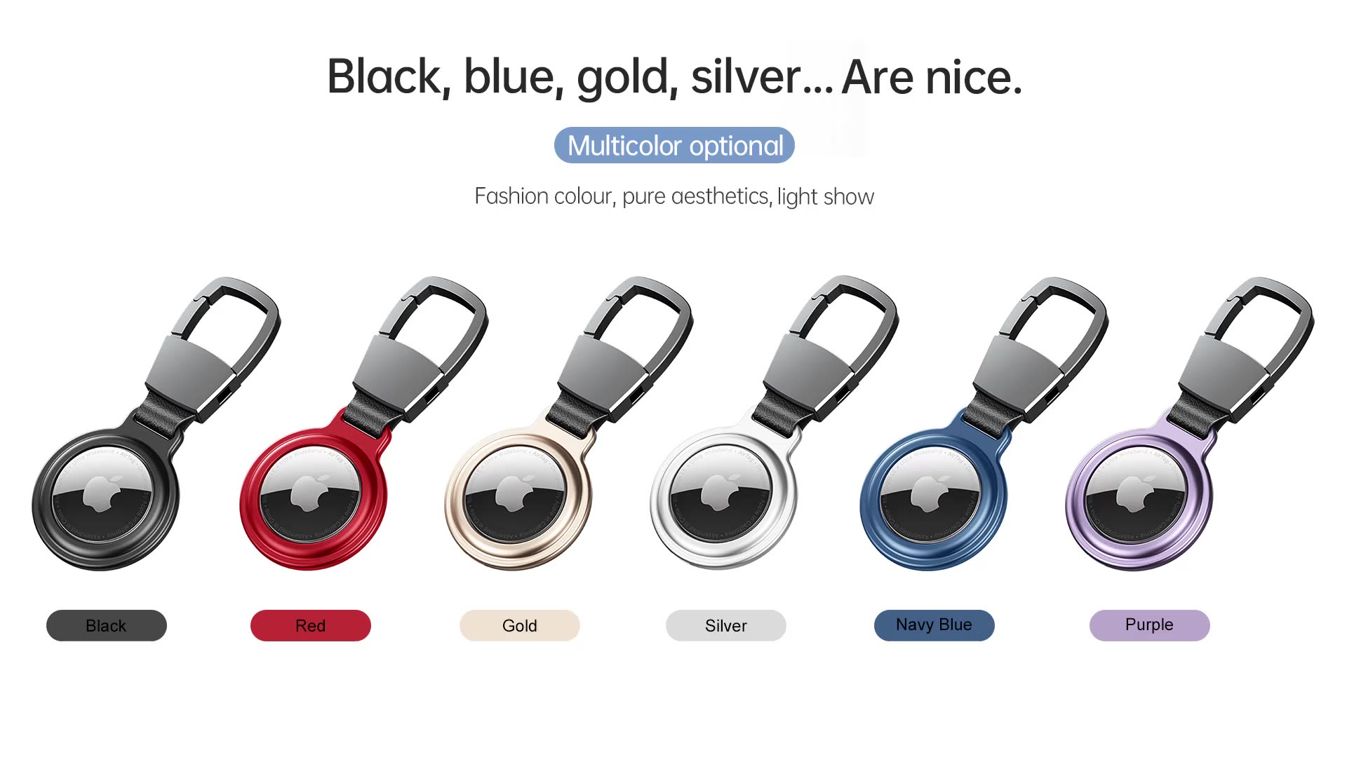 Aluminum Metal Airtags Case For Apple Air Tags Cover Holder Tracker Accessories For Dog