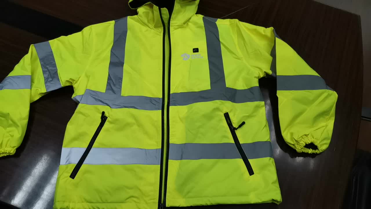 Heated Jacket Reflective High Visibility For Safety Buy High