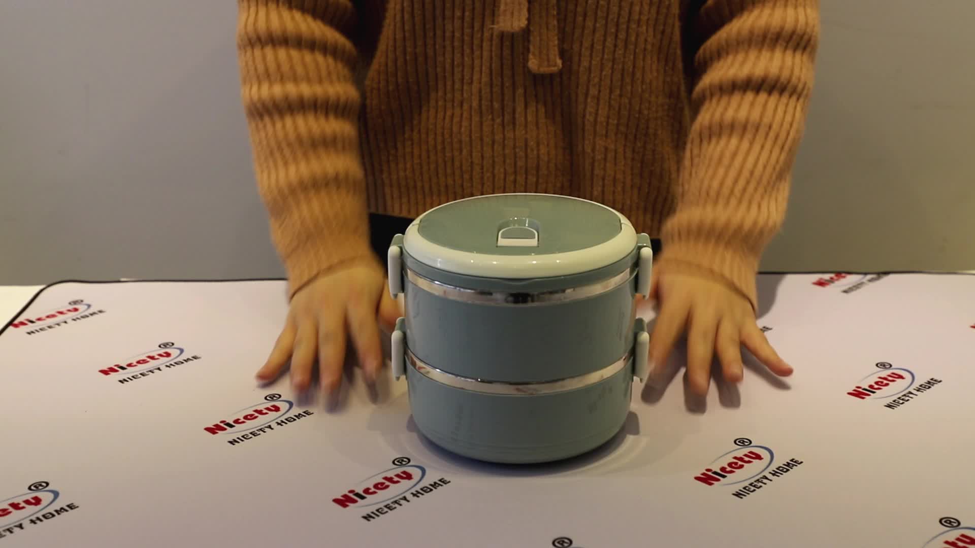 Colorful Design Stainless Steel Thermal Insulation Keep Warm Pot / Heat