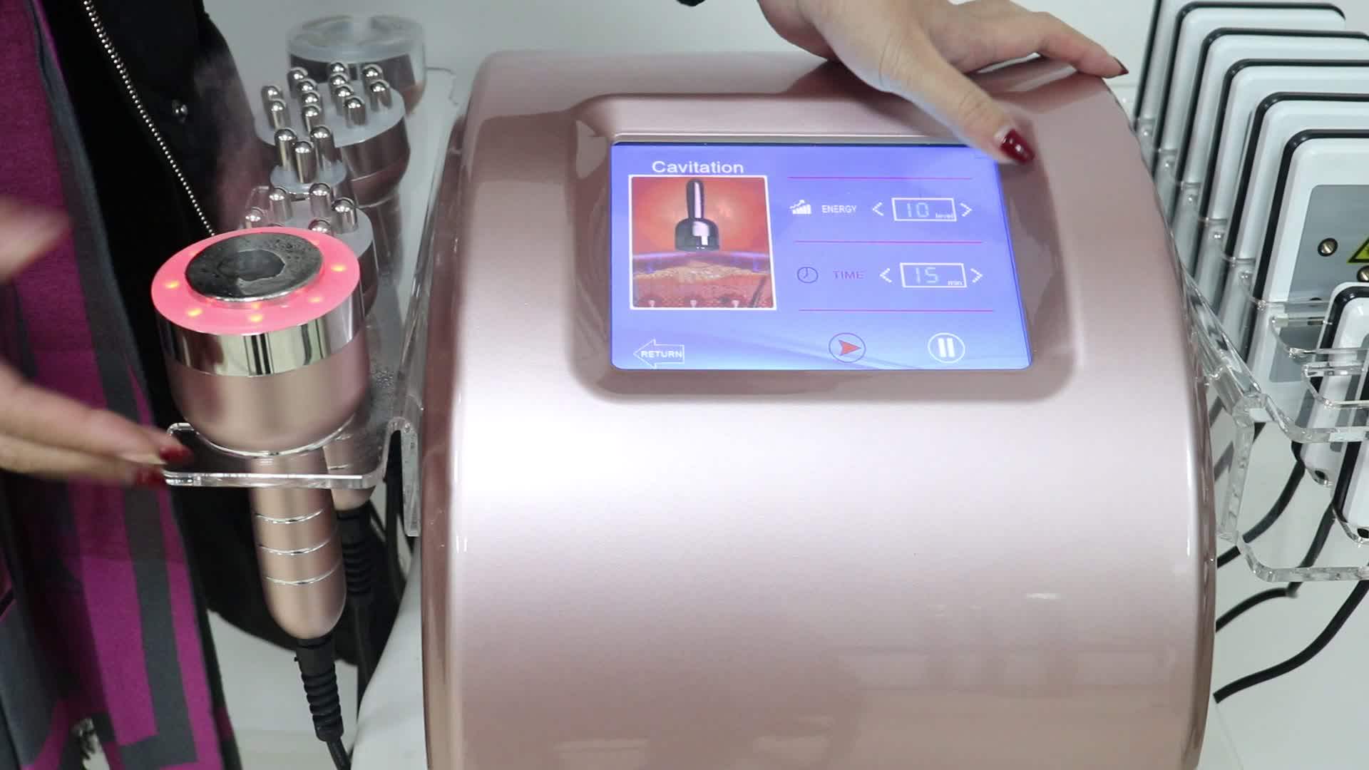 Multipolar Rf Cavitation System 6 In 1 Rf Cavitation Buy Rf Skin