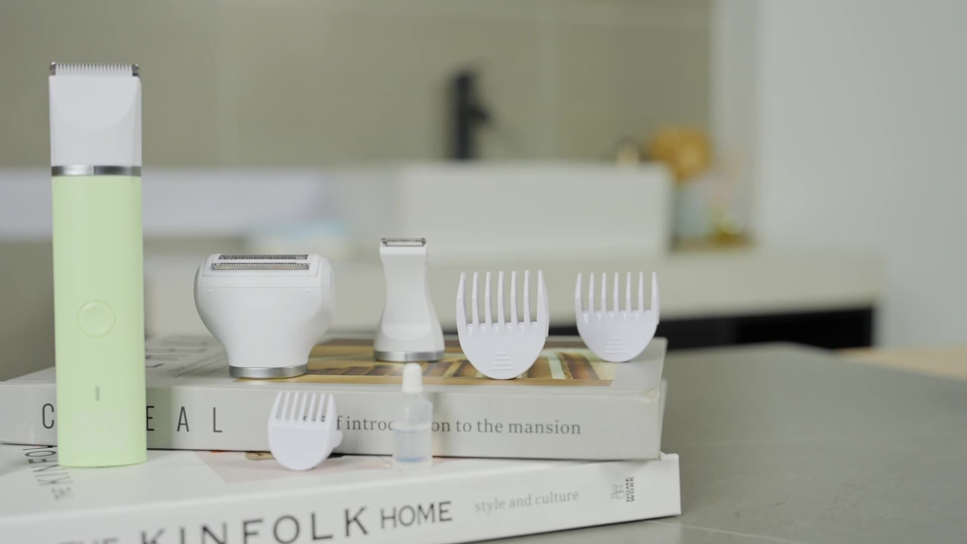 Unibono Electric Pubic Hair Groomer Womens Trimmer Waterproof Lady