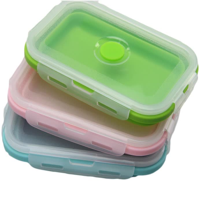 Silicone Food Storage Container Lunch Box - Buy Food Containers Storage