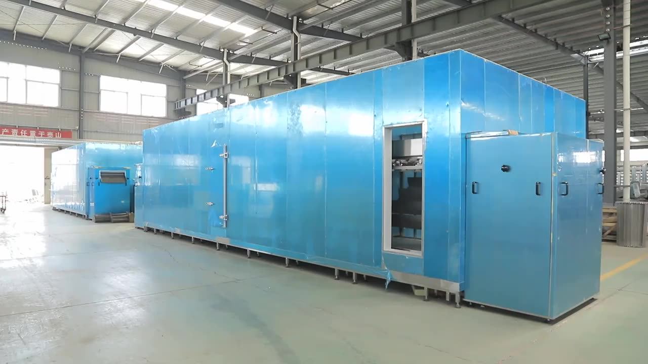 Industrial Blast Freezer Price Spinach Vegetable Iqf Tunnel Freezer