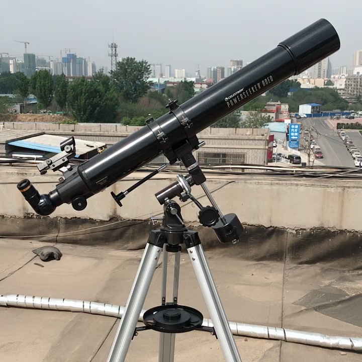 80mm Equatorial Refractor Astronomical Telescope For Children Student