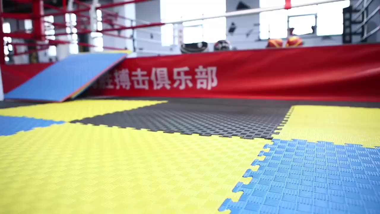 Aji Foam Taekwondo Gym Grappling Sportvloer Mma 40 Mm Mats Puzzle Floor