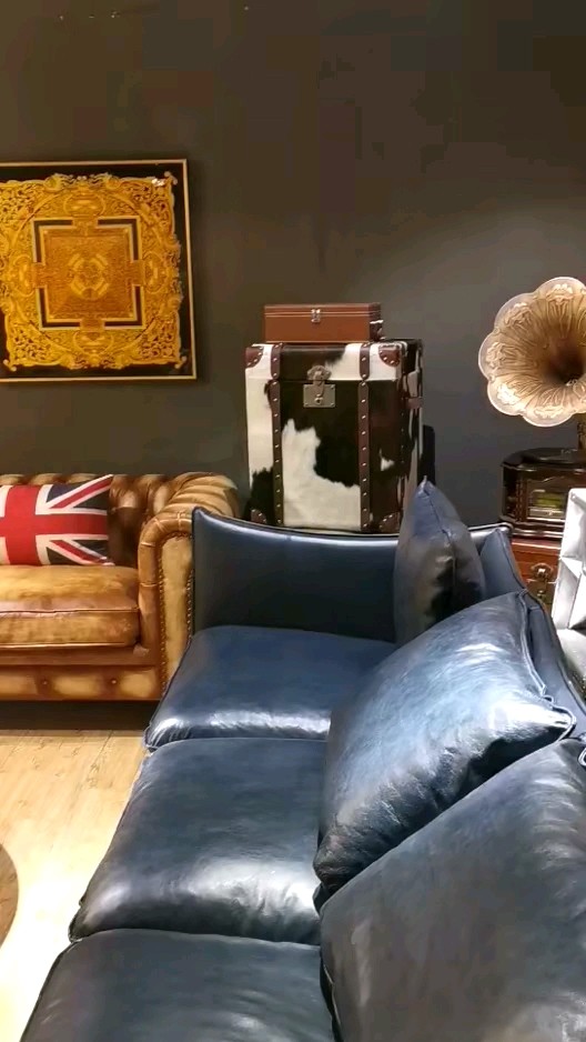 England Flag Sofa Union Jack Chesterfield Sofa 3seater Velvet Patck
