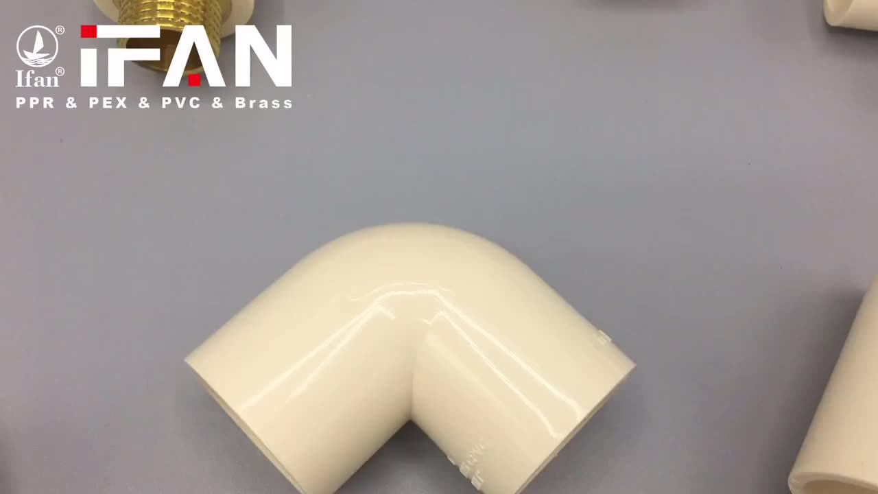Plastic Pipe Manufacturer Wholesale Cpvc Pipe Fitting 90degree Elbow