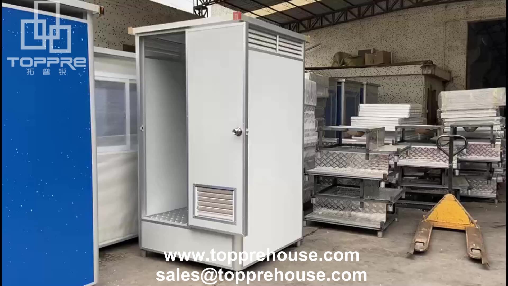 Prefab Portable Mobile Toilet Camp Restroom Shower Bathroom Washroom