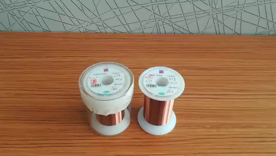 Colored Super Thin Enamel Coated Copper Wire Extreme Size 0.012 / 0