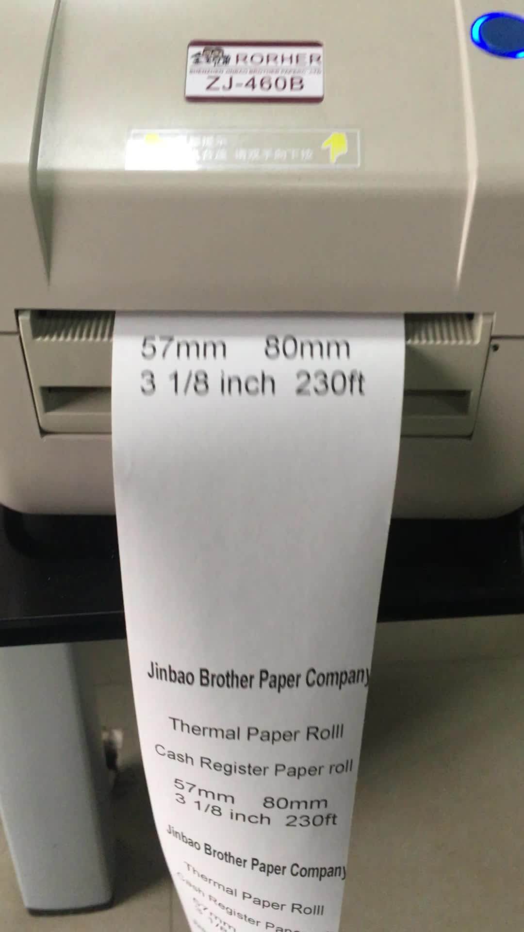 Factory Price For Thermal Paper 80x80mm 57x50mm Thermal Paper Roll