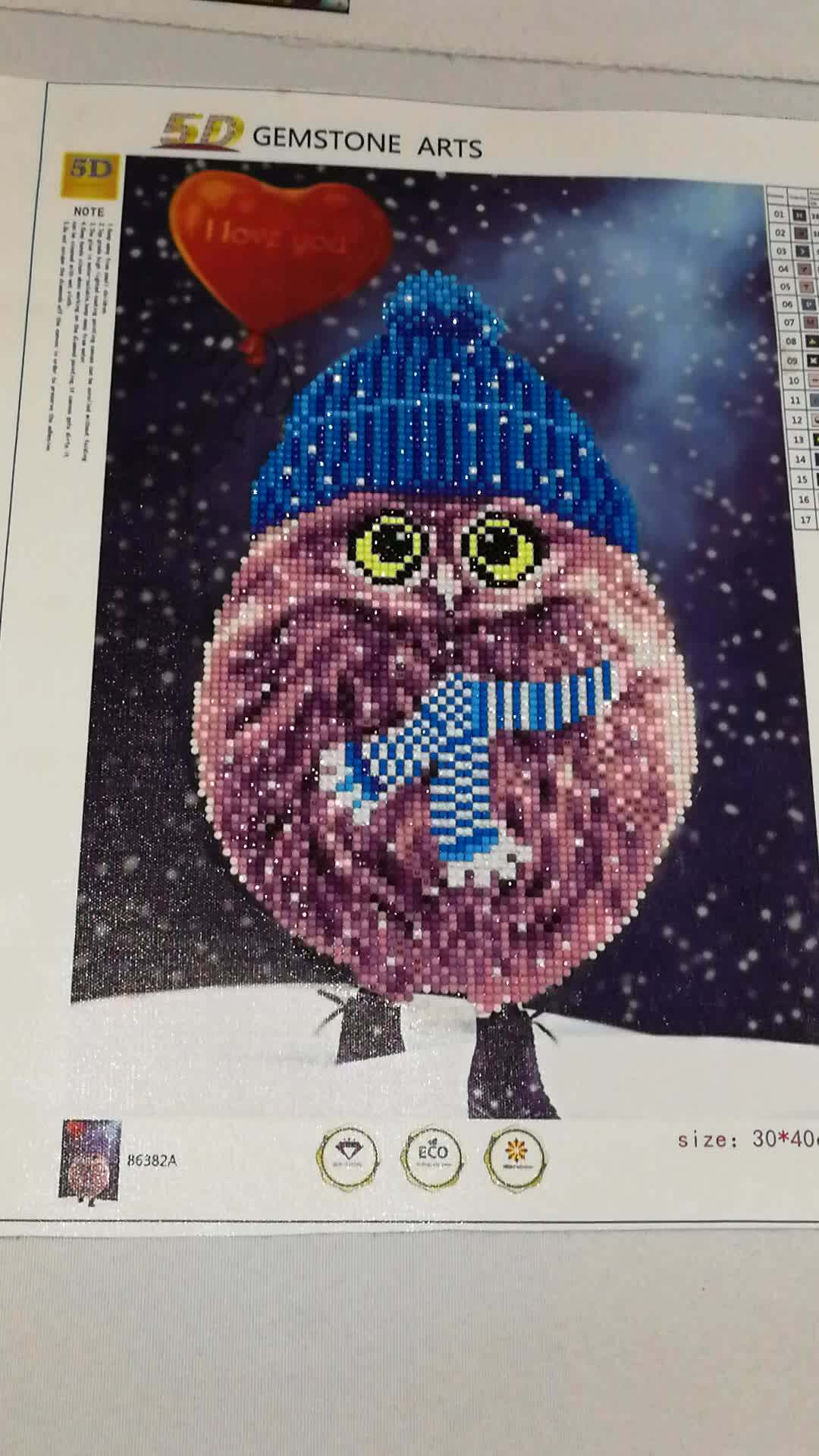 5608674 Фикс прайс рисунок из страз