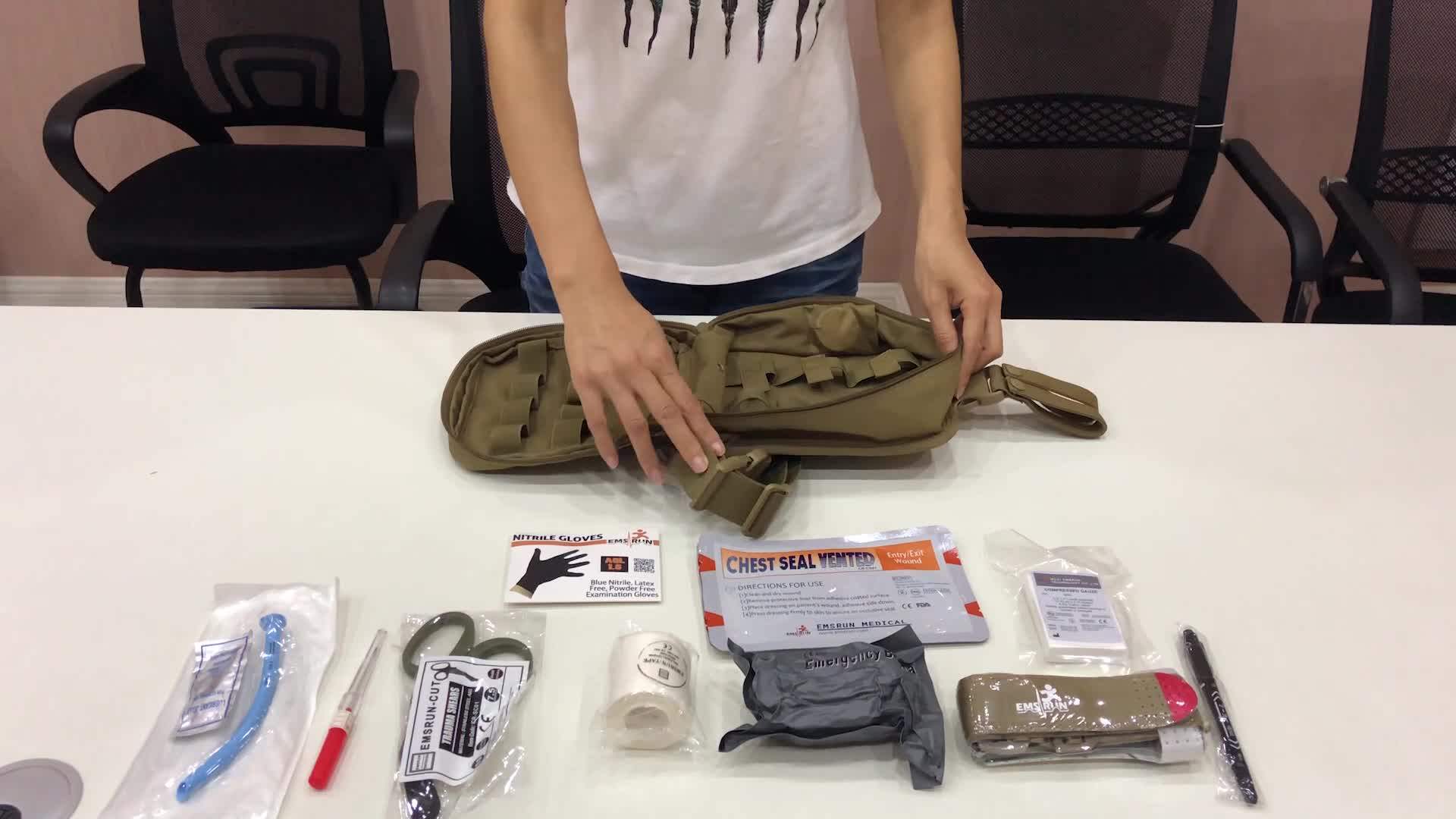 New Product On Board Multi Purpose Outdoor Trauma Bag Military Medical