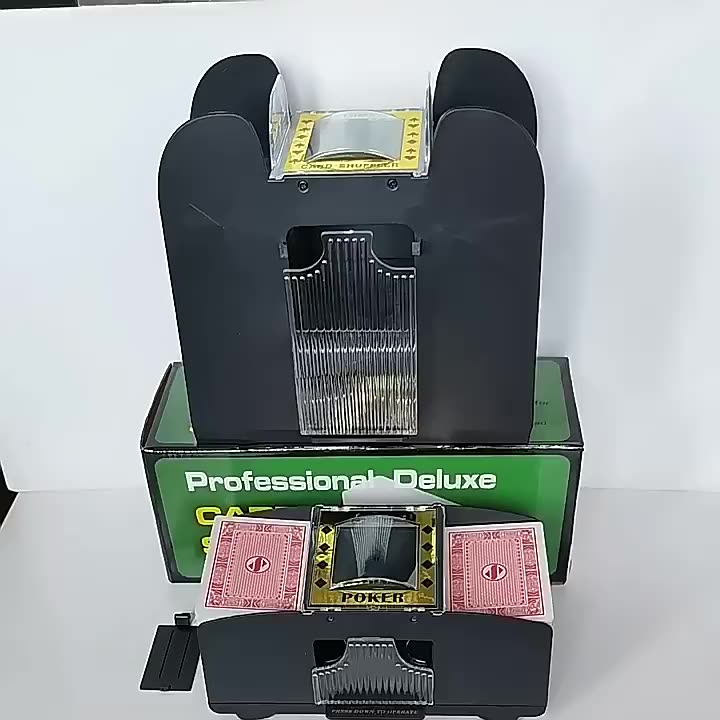 Battery Operated 2 Decks Automatic Poker Card Shuffler Dealer Buy