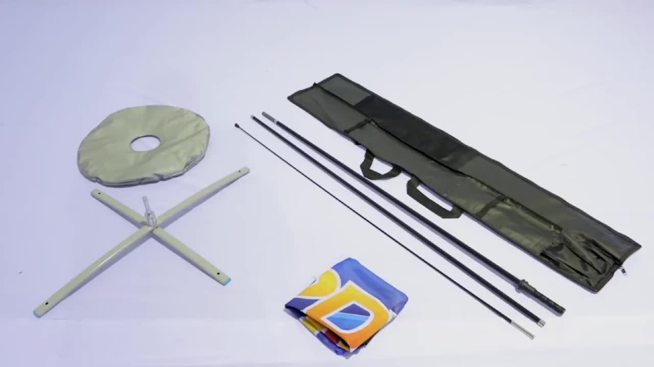 Advertising Custom Flying Banners Bali Bow Sail Swooper Teardrop Flag