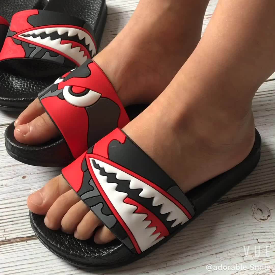 Baby Girls Boys Slippers Summer Children Flip Flops Barefoot Child ...