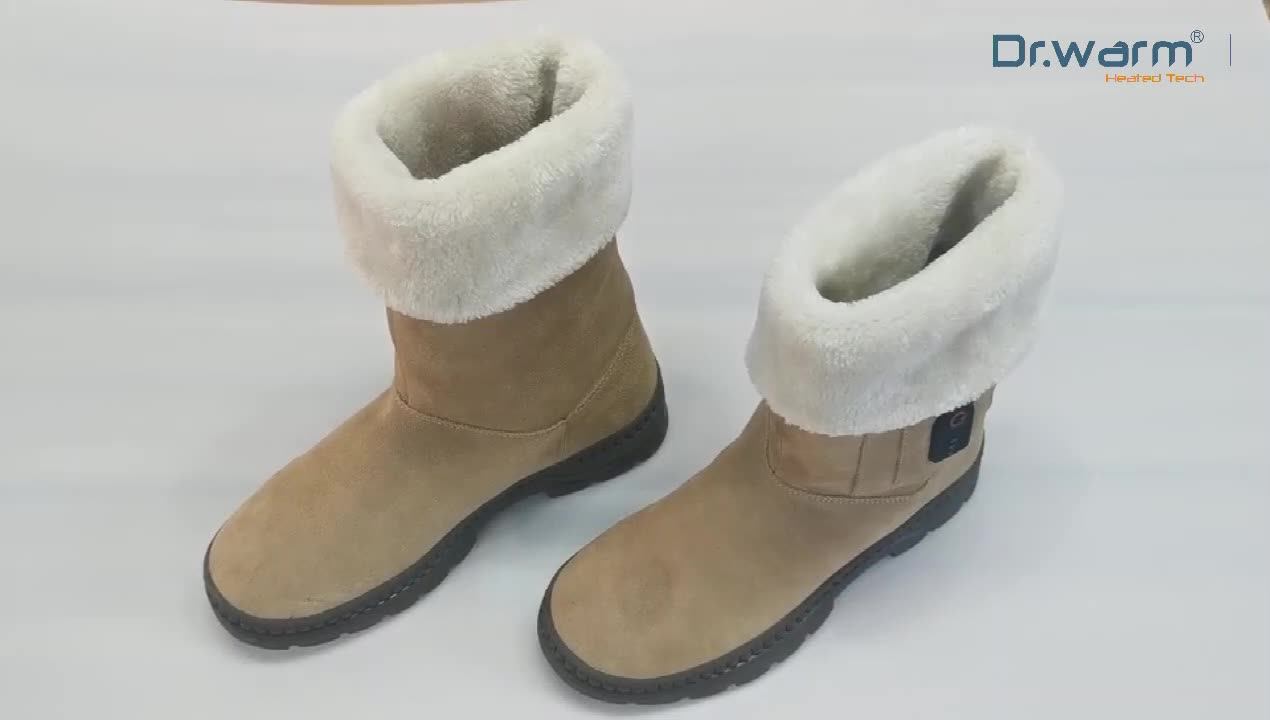 Electric Foot Warmer Rechargeable Battery Heated Boots Buy