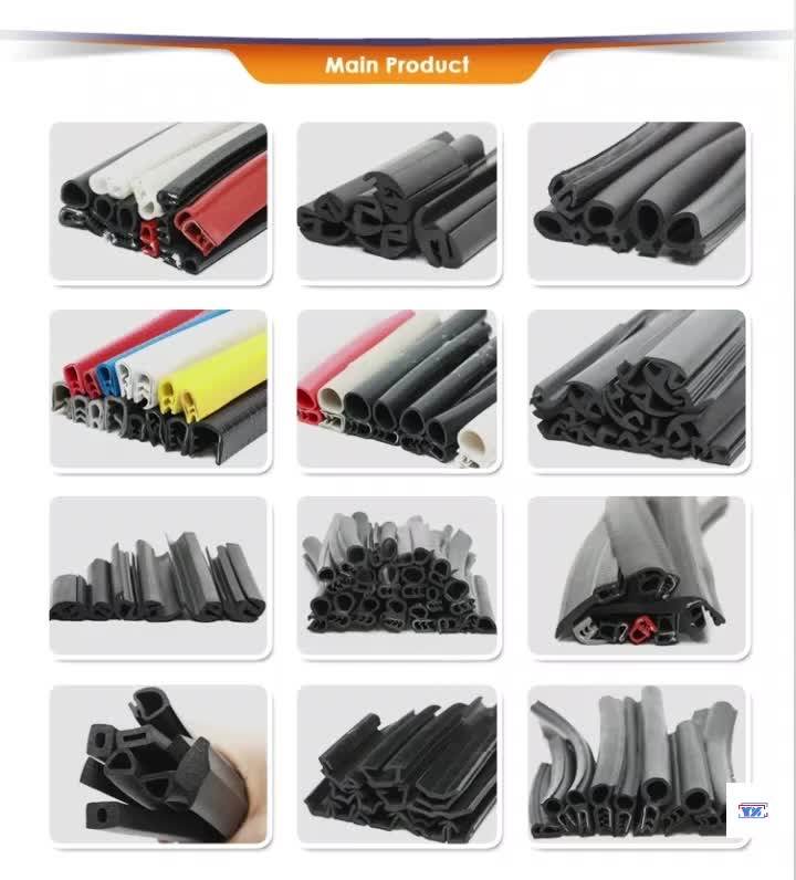 Wholesale Price Epdm Rubber Seal Strip Auto Door Car Edge Weather