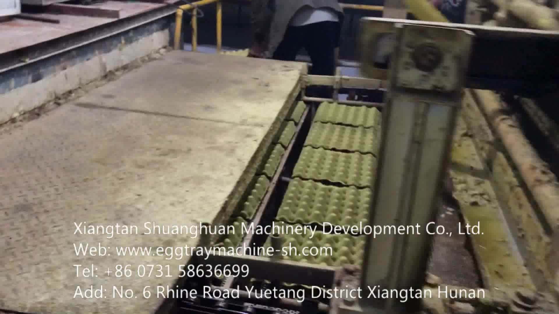 Egg Carton Box Machine/paper Pulp Egg Tray Hot Press Molding Machine