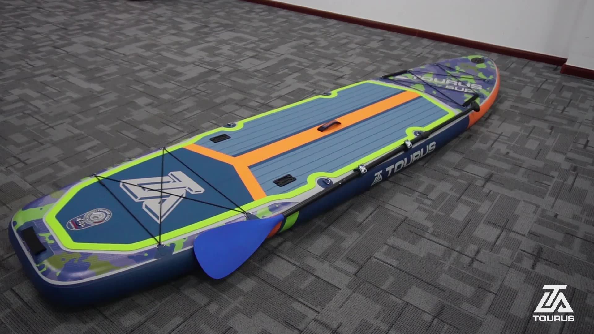 Tourus China Factory Oem Inflatable Paddle Board Stand Up Paddleboard