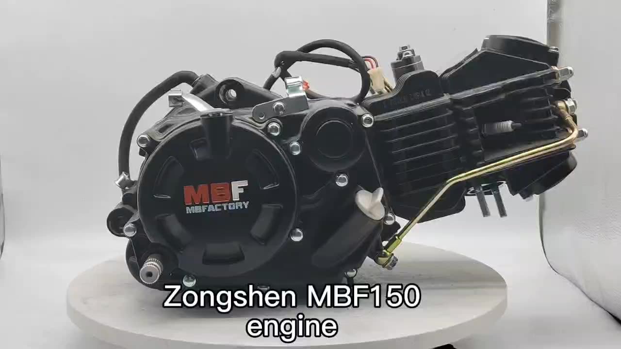 Zongshen Horizontal Engine 150cc Oilcooled Four Stroke Kick Engine For Tricycle Three Wheels